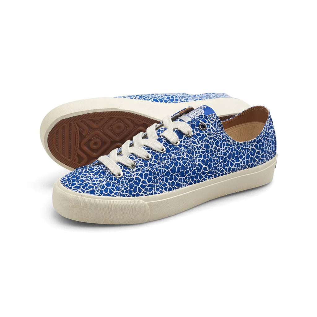 Last Resort AB VM003 Canvas Lo (Cracked Blue-Whi/White)