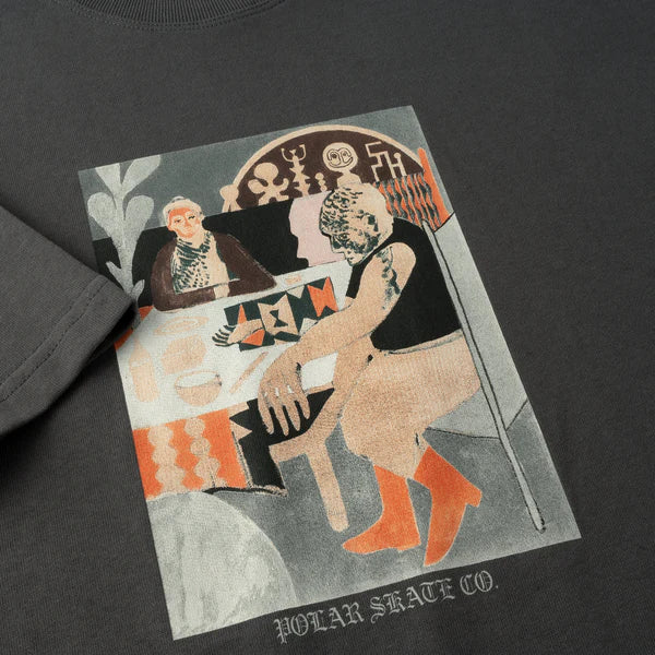 Polar Skate Co. - Tea Riders Tee - Graphite