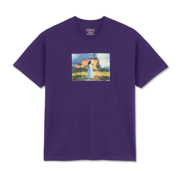 Polar Skate Co. - Burning World Tee - Purple