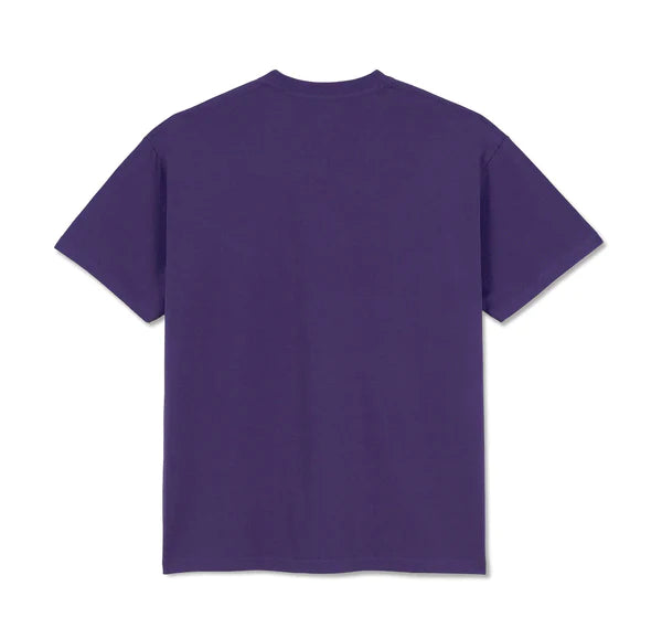 Polar Skate Co. - Burning World Tee - Purple