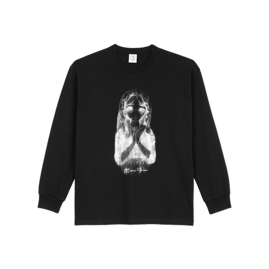 POLAR LS TEE | SAINT KAWAII - BLACK