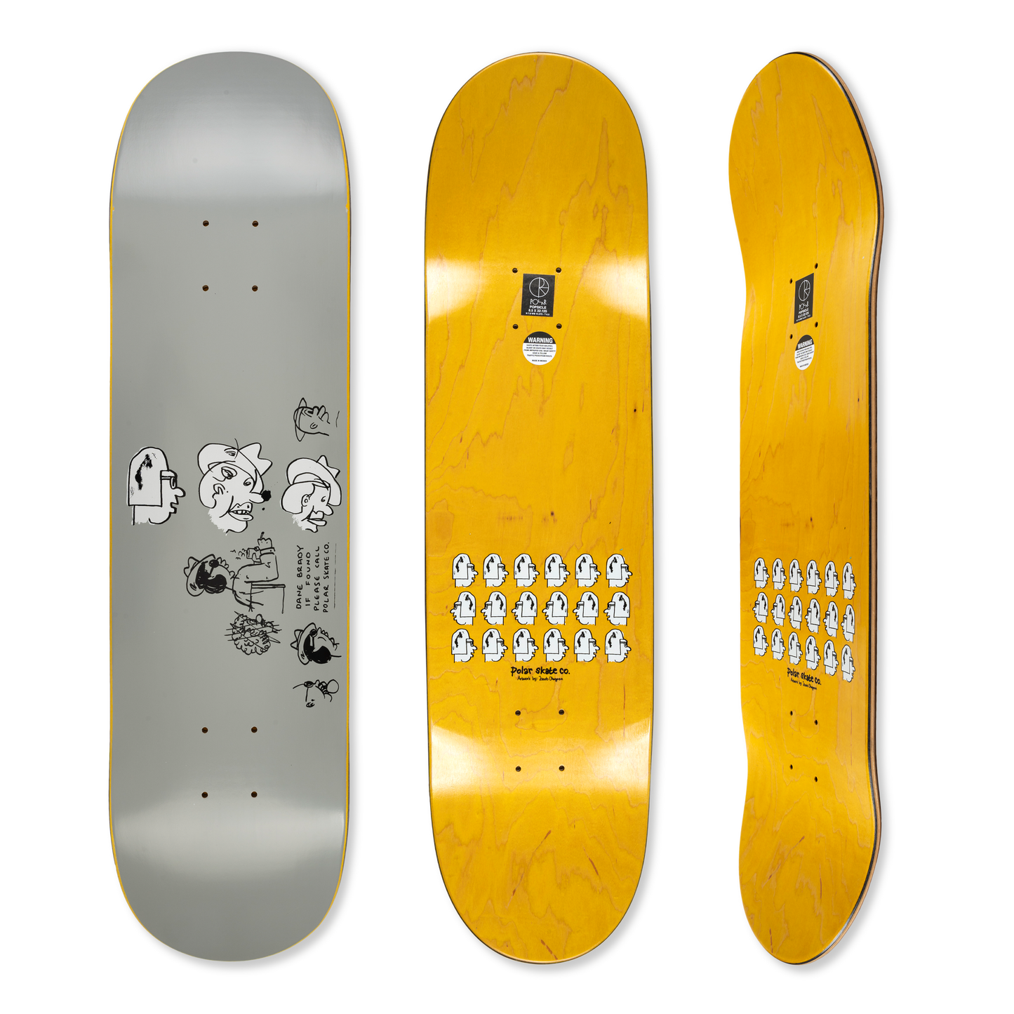 POLAR DECK | DANE BRADY - MIA - GRAY