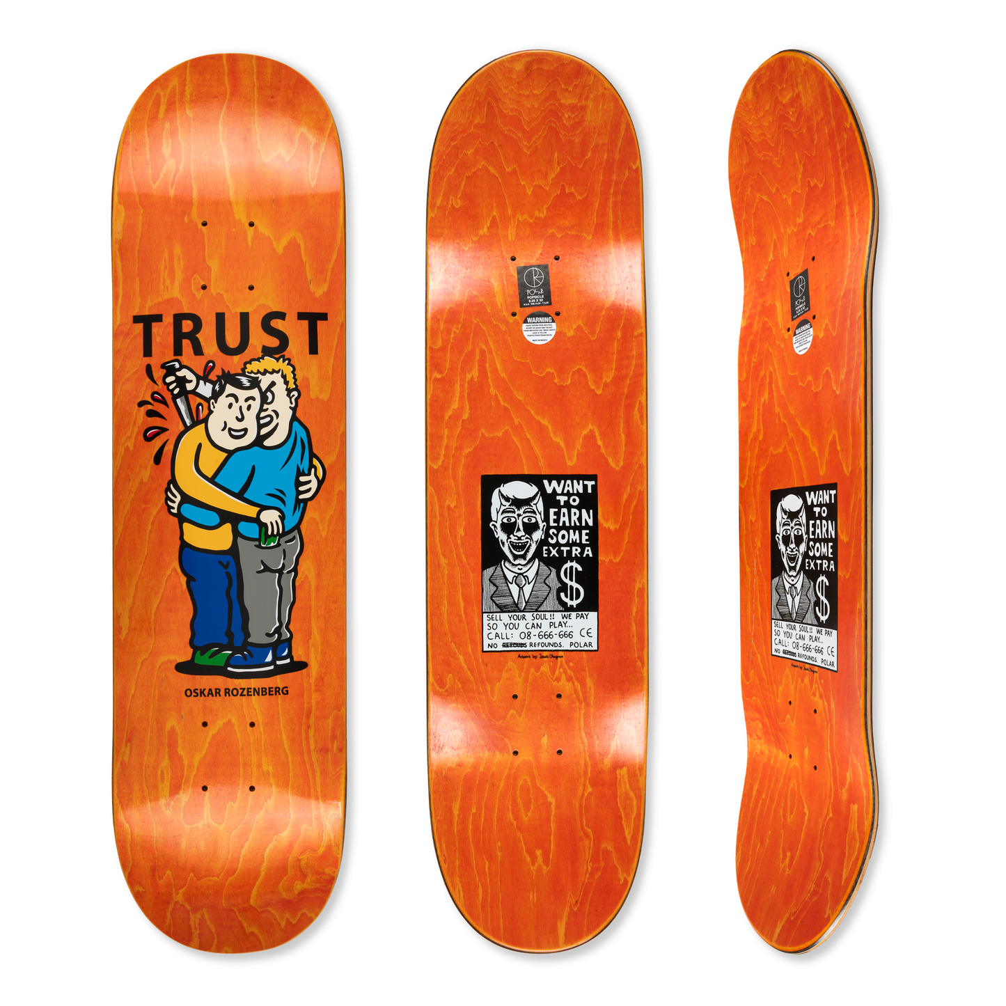 POLAR DECK | OSKAR ROZENBERG - TRUST - VENEER