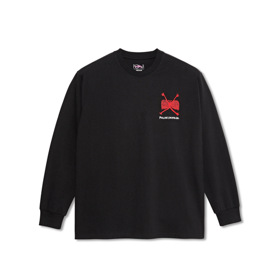 POLAR LS TEE | WELCOME TO THE NEW AGE - BLACK