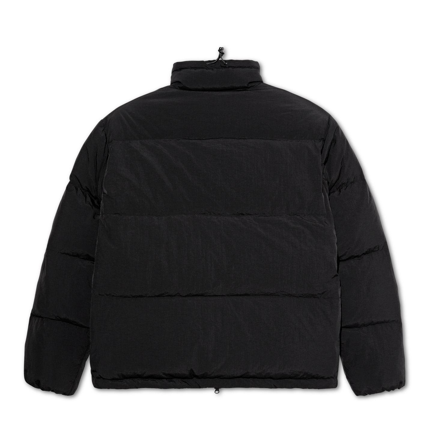 POLAR POCKET PUFFER JACKET - BLACK