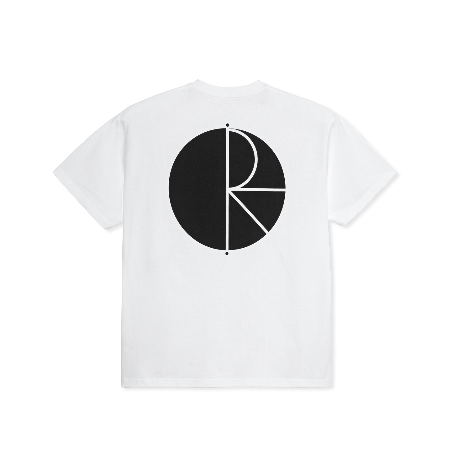 POLAR TEE | FILL LOGO - WHITE