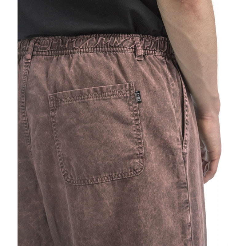 ANTIX SLACK PANTS WASHED BROWN