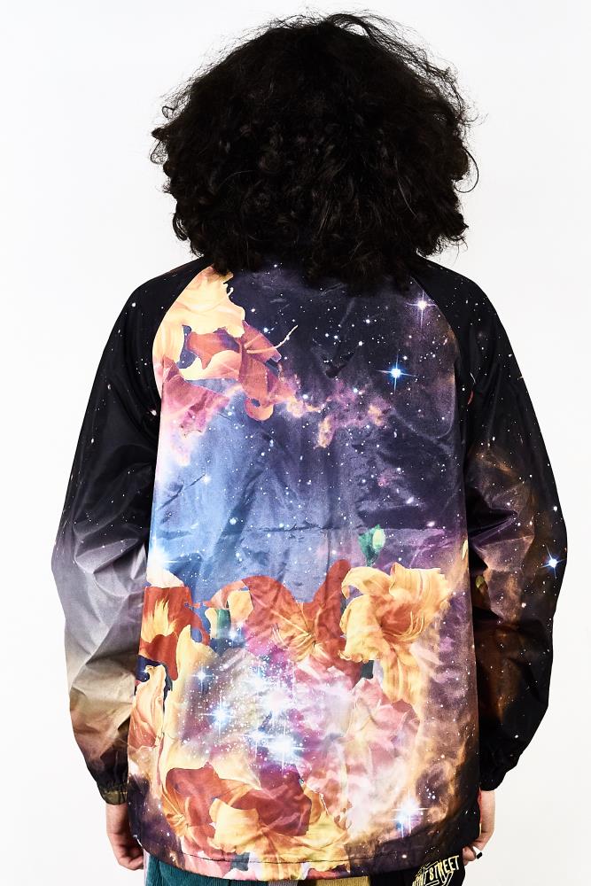 RIPNDIP Galactica Coaches Jacket Black